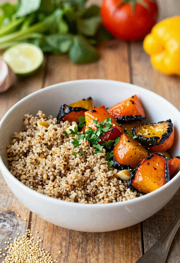 12 Vegetarian Air Fryer Recipes for Quick Cooking 38 12 Vegetarian Air Fryer Recipes for Quick Cooking 8. Air Fryer Quinoa Bowl 0