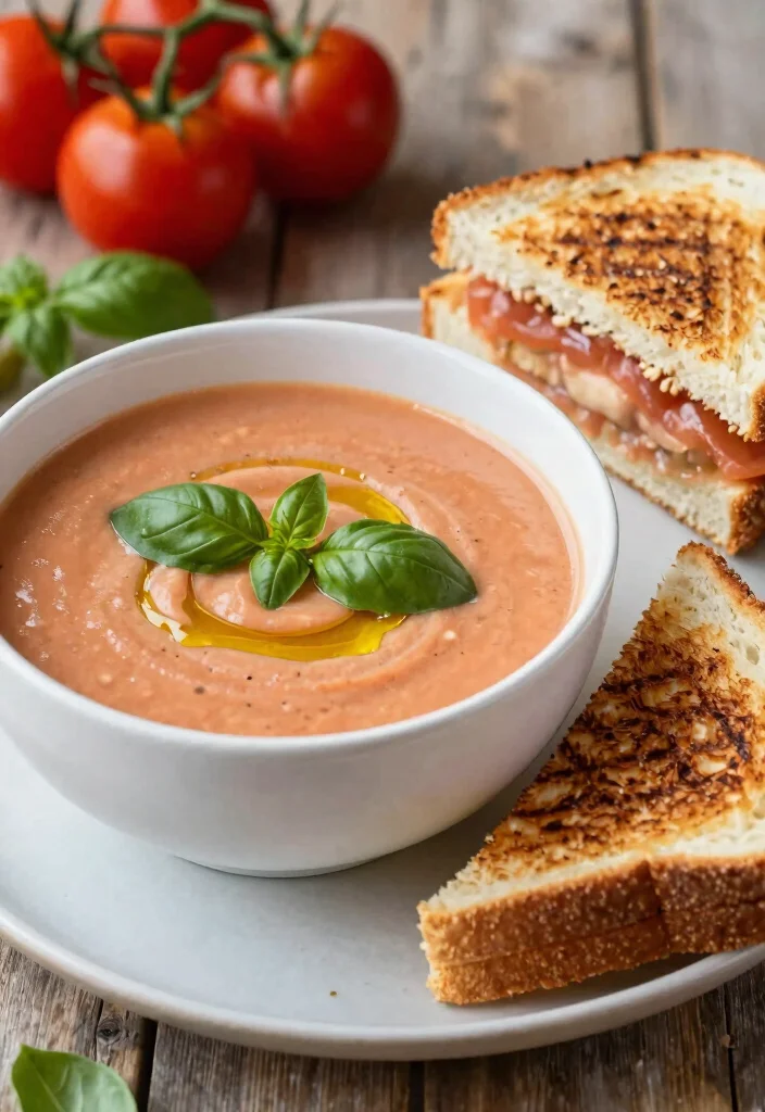 12 Vegetarian Crockpot Recipes for Easy Meals 3. Creamy Tomato Basil Soup 0