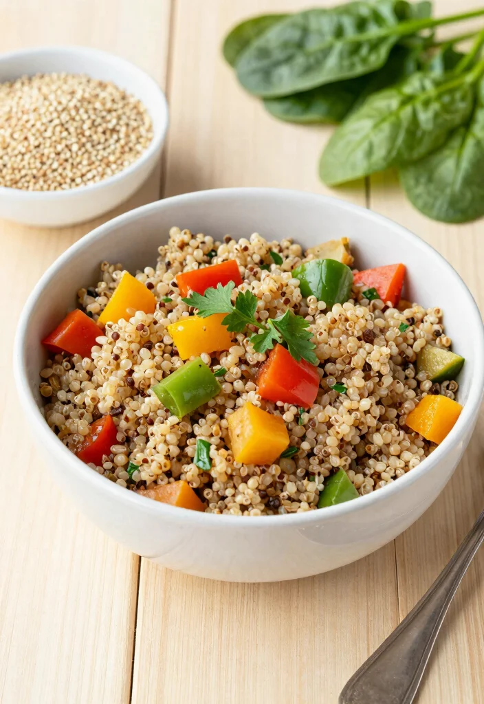 12 Vegetarian Crockpot Recipes for Easy Meals 4. Quinoa and Vegetable Stew 0