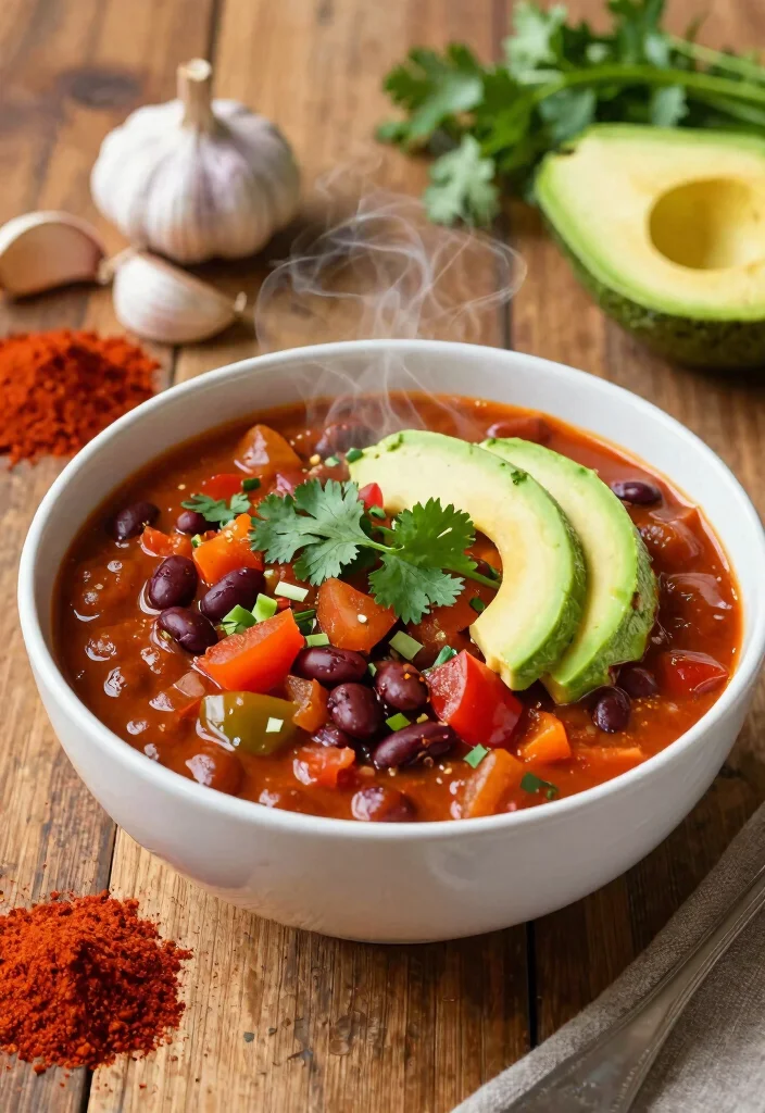 12 Vegetarian Crockpot Recipes for Families 1. Hearty Vegetarian Chili 0
