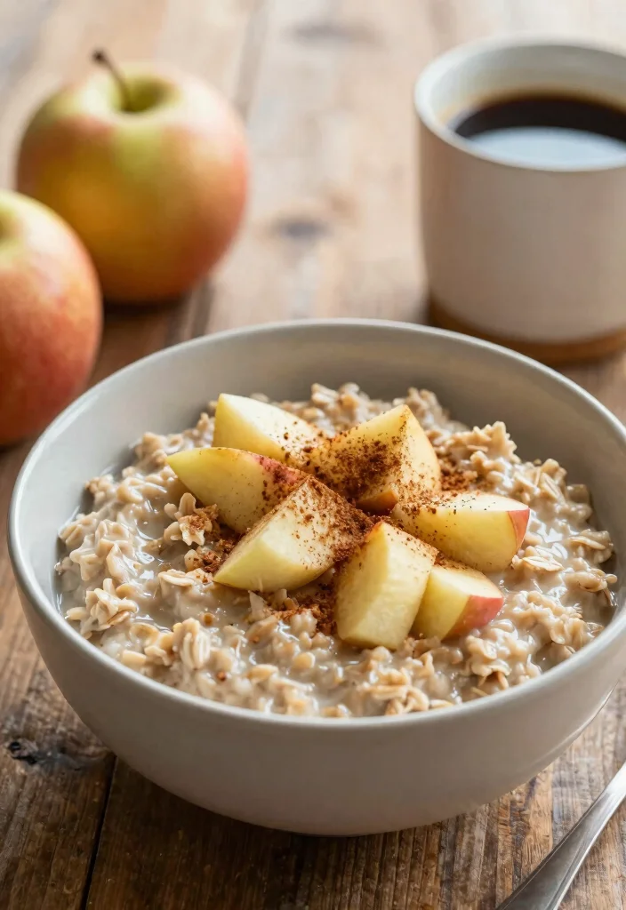 12 Vegetarian Crockpot Recipes for Hands Off Cooking 12. Apple Cinnamon Oatmeal 0