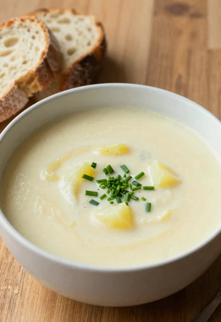 12 Vegetarian Crockpot Recipes for Hands Off Cooking 4. Potato and Leek Soup 0