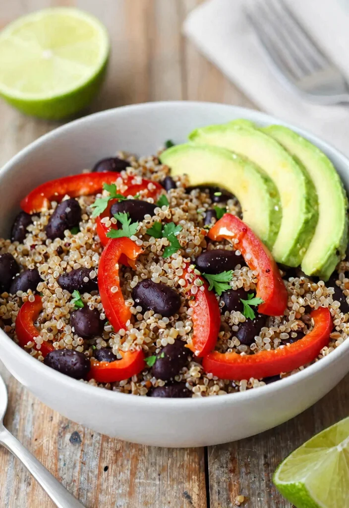 12 Vegetarian Crockpot Recipes for Hands Off Cooking 5. Quinoa and Black Bean Stew 0