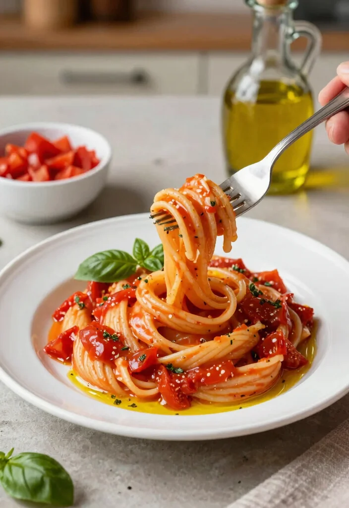 12 Vegetarian Dinner Recipes for Simple Nights 4. Creamy Tomato Basil Pasta 0