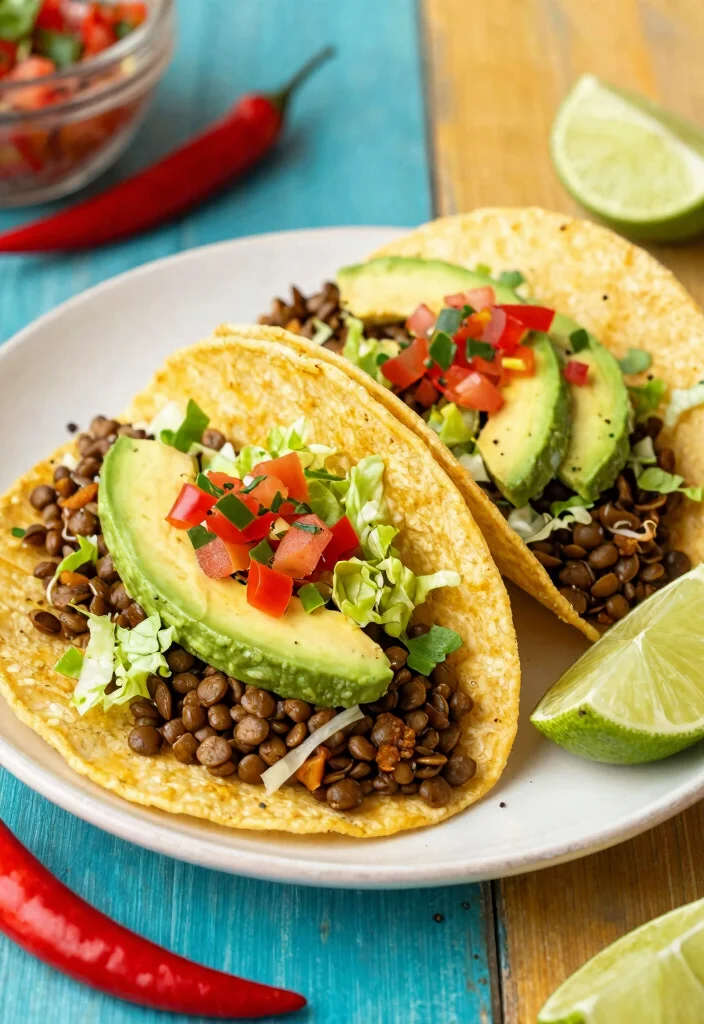 12 Vegetarian Instant Pot Recipes for Fast Meals 51 12 Vegetarian Instant Pot Recipes for Fast Meals 11. Lentil Tacos 0