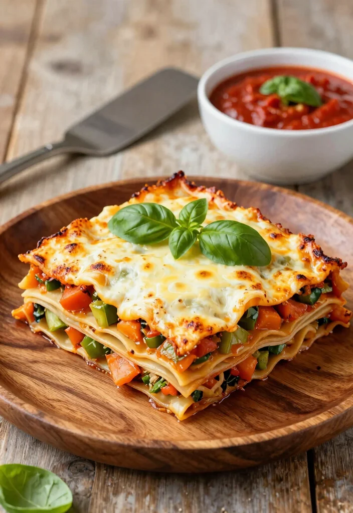 12 Vegetarian Pasta Recipes for Comfort Food 3. Hearty Vegetable Lasagna 0