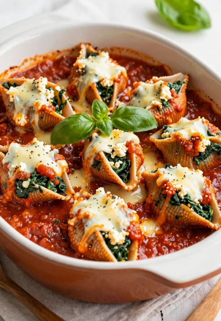 12 Vegetarian Potluck Recipes for Sharing 2 12 Vegetarian Potluck Recipes for Sharing 2. Spinach and Feta Stuffed Shells 0