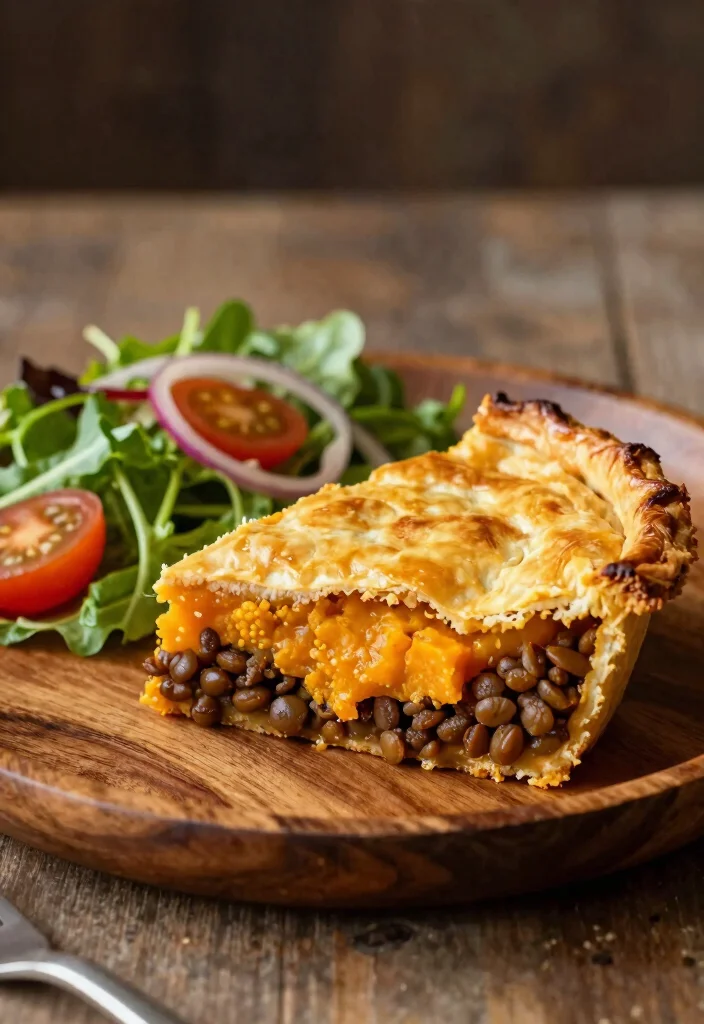 12 Vegetarian Protein Recipes for Strong Meals 3. Lentil and Sweet Potato Shepherds Pie 0