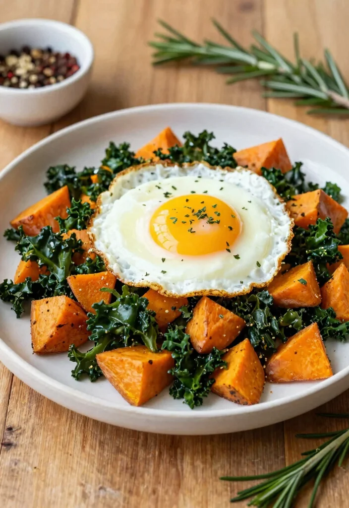 12 Vegetarian Recipes for Everyday Cooking 5. Sweet Potato and Kale Hash 0