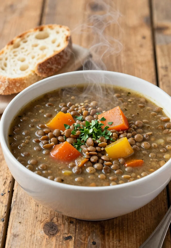 12 Vegetarian Recipes for Everyday Cooking 7. Lentil Soup 0