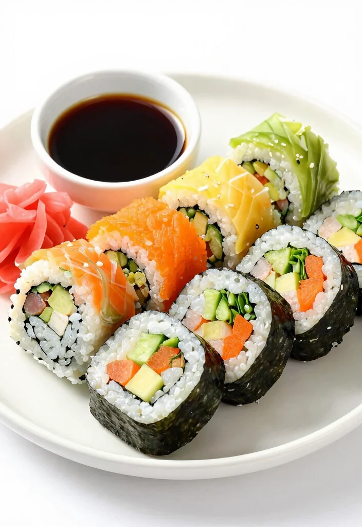 12 Vegetarian Recipes for Simple Meatless Cooking 11. Veggie Sushi Rolls 0