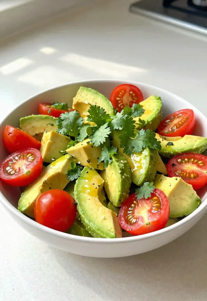 12 Vegetarian Salad Recipes for Light Meals 50 12 Vegetarian Salad Recipes for Light Meals 10. Avocado Tomato Salad 0