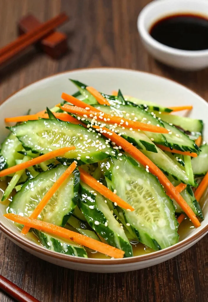 12 Vegetarian Salad Recipes for Light Meals 16 12 Vegetarian Salad Recipes for Light Meals 6. Asian Cucumber Salad 0