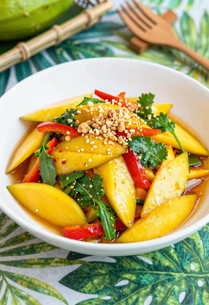 12 Vegetarian Salad Recipes for Light Meals 27 12 Vegetarian Salad Recipes for Light Meals 7. Thai Mango Salad 0