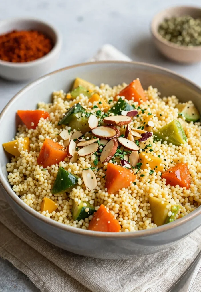 12 Vegetarian Slow Cooker Recipes for Easy Meals 8. Moroccan Spiced Vegetable Couscous 0