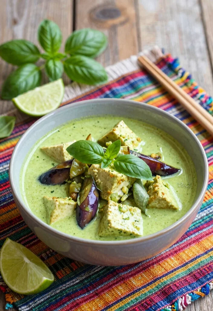 12 Vegetarian Thai Curry Recipes with Bold Spice 1 12 Vegetarian Thai Curry Recipes with Bold Spice 1. Green Curry with Tofu and Eggplant 0