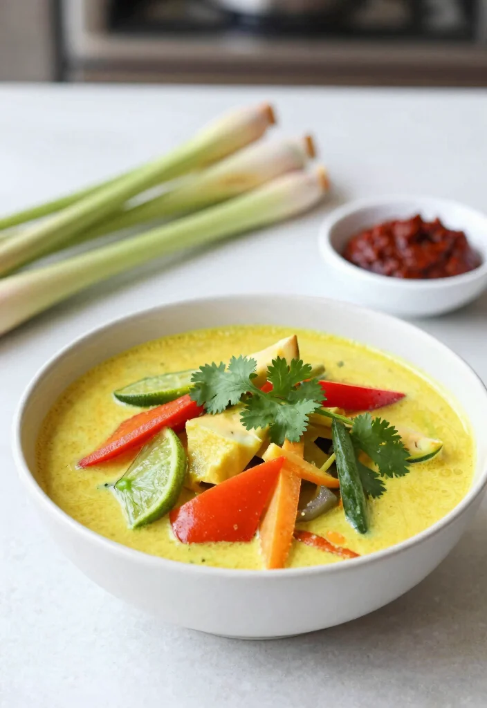 12 Vegetarian Thai Curry Recipes with Bold Spice 50 12 Vegetarian Thai Curry Recipes with Bold Spice 10. Thai Lemon Grass Curry with Vegetables 0