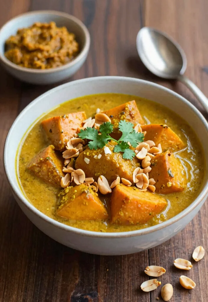 12 Vegetarian Thai Curry Recipes with Bold Spice 23 12 Vegetarian Thai Curry Recipes with Bold Spice 3. Massaman Curry with Sweet Potatoes and Peanuts 0