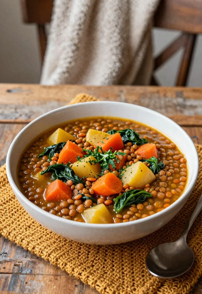 12 Winter Vegetarian Recipes for Cozy Nights 1 12 Winter Vegetarian Recipes for Cozy Nights 1. Hearty Vegetable and Lentil Stew 0