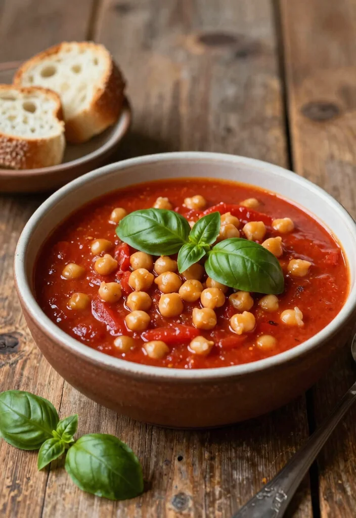 12 Winter Vegetarian Recipes for Cozy Nights 2 12 Winter Vegetarian Recipes for Cozy Nights 2. Creamy Tomato and Basil Chickpea Stew 0
