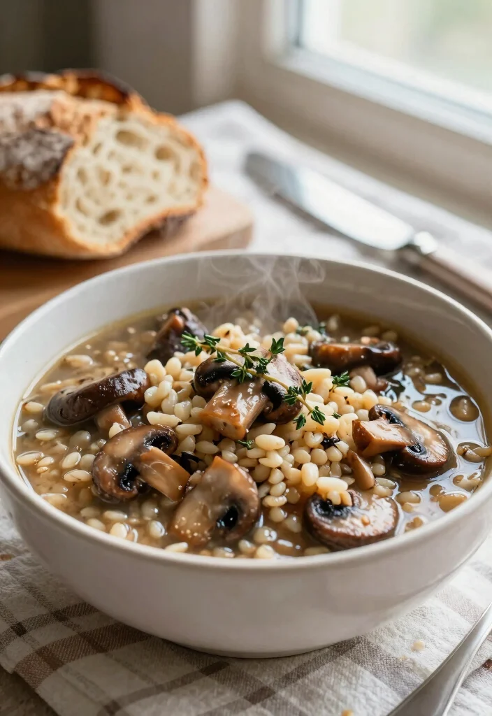 12 Winter Vegetarian Recipes for Cozy Nights 4 12 Winter Vegetarian Recipes for Cozy Nights 4. Mushroom and Barley Stew 0