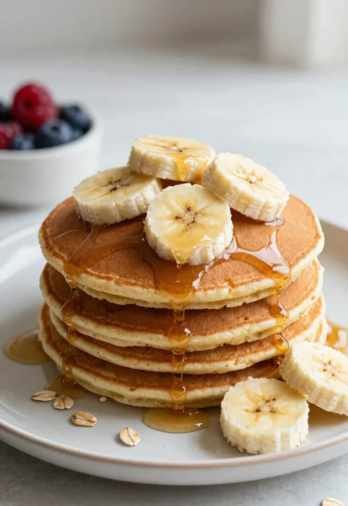 12 Yummy Healthy Recipes the Whole Family Loves 50 12 Yummy Healthy Recipes the Whole Family Loves 10. Banana Oatmeal Pancakes 0
