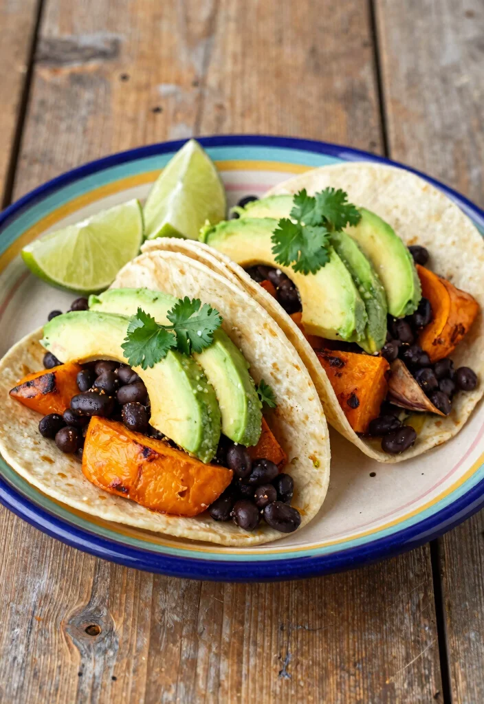12 Yummy Healthy Recipes the Whole Family Loves 13 12 Yummy Healthy Recipes the Whole Family Loves 3. Sweet Potato and Black Bean Tacos 0