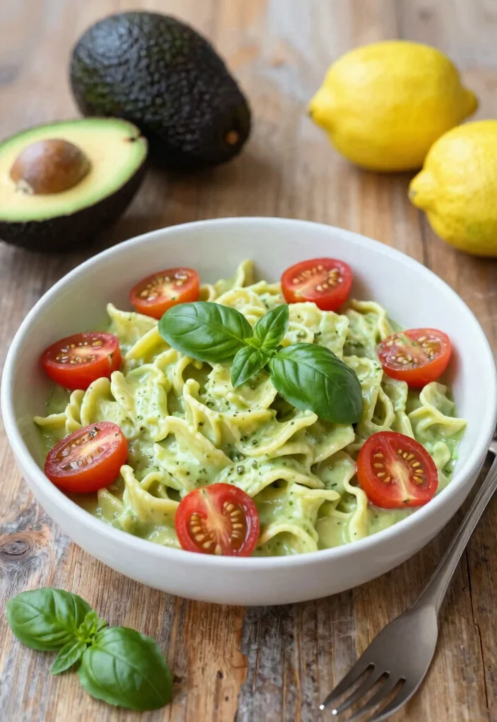 14 Best Vegan Recipes for Everyday Plant Based Meals 3. Creamy Avocado Pasta 0