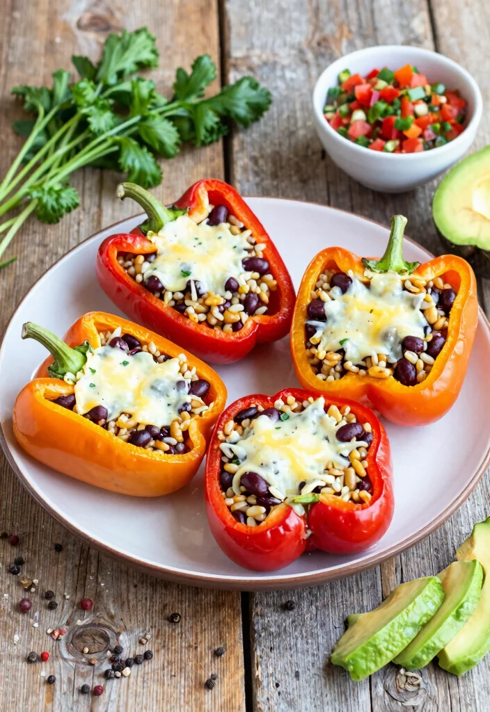 14 Best Vegetarian Recipes for Everyday Meals 13 14 Best Vegetarian Recipes for Everyday Meals 3. Stuffed Bell Peppers 0