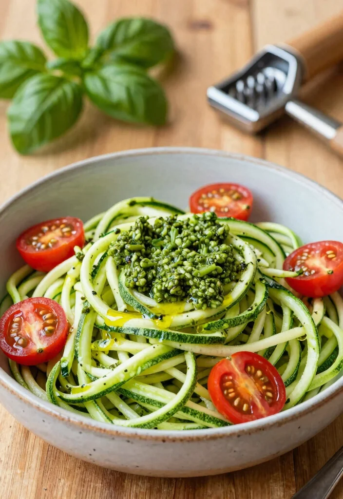 14 Best Vegetarian Recipes for Everyday Meals 59 14 Best Vegetarian Recipes for Everyday Meals 9. Zucchini Noodles with Pesto 0