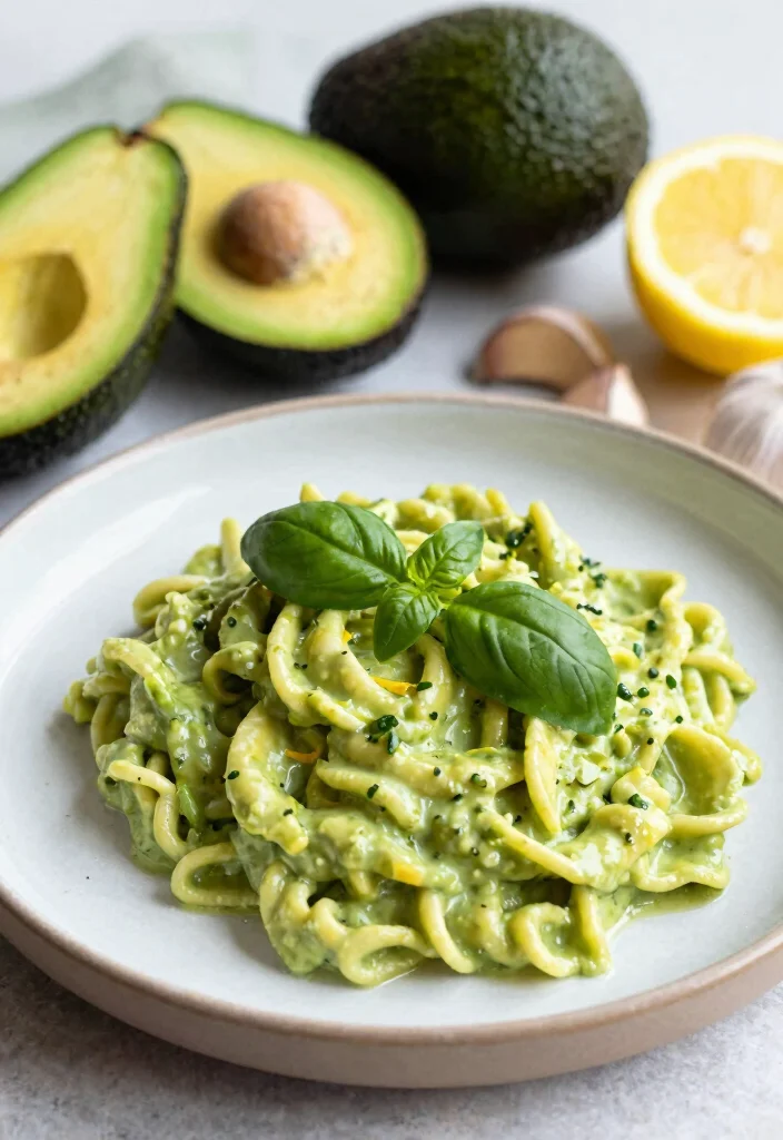 14 Recipes for Healthy Everyday Meals 12 14 Recipes for Healthy Everyday Meals 2. Creamy Avocado Pasta 0