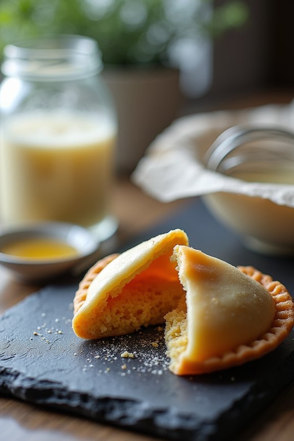 aquafaba foam oil tendered cookies
