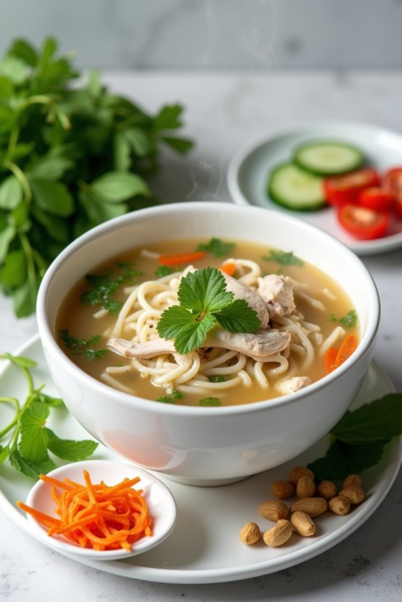 balanced protein smart carbs fresh herbs