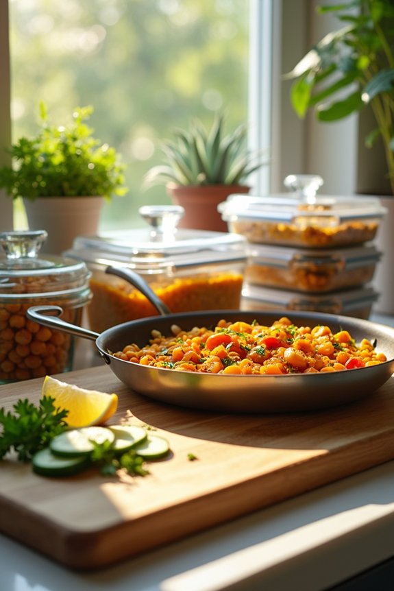 batch cook indian staples for week long freshness