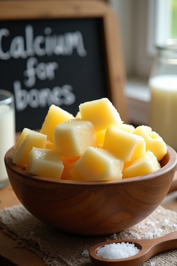 calcium rich cheese curds nourish bones