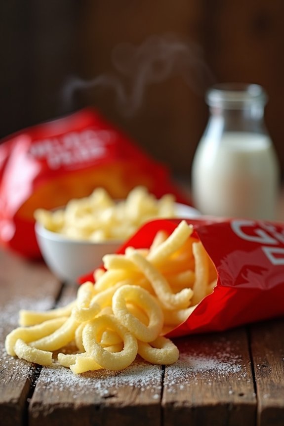 cheesy dairy ingredients present explicitly