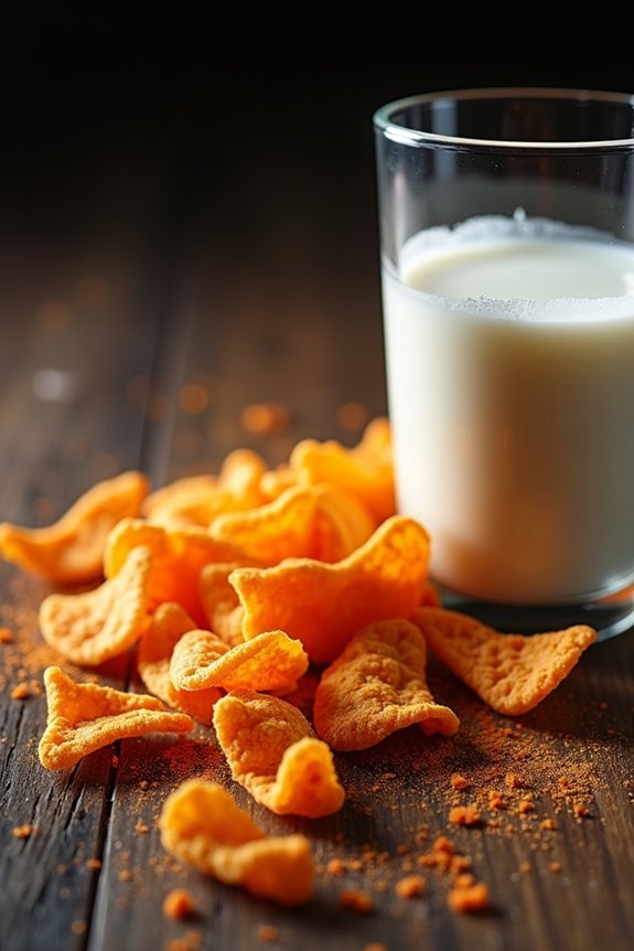 cheetos may contain dairy ingredients