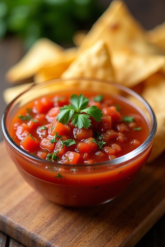 chip salsa snacks affect glucose and gut