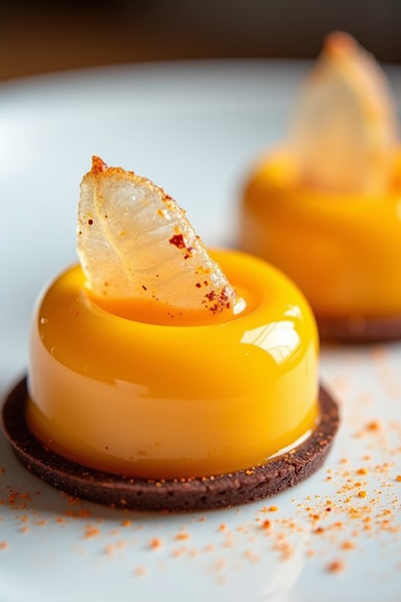 citrus desserts cool chili heat