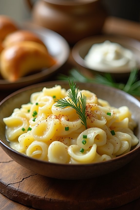 7 Best Side Dishes to Serve With Perogies for Dinner 3 creamy potato salad with perogies