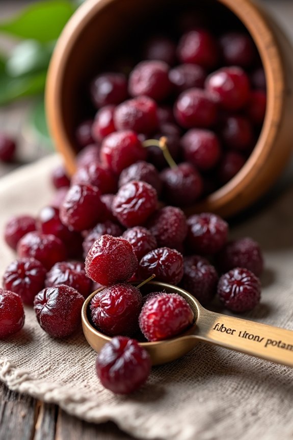 7 Reasons Dried Cherries Are Actually Good for You 4 fiber iron potassium powering body