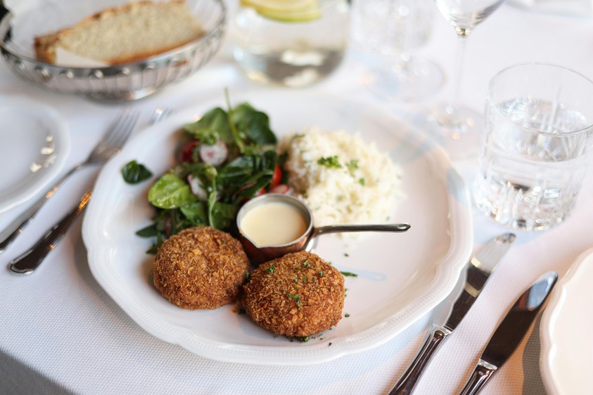 five best side dishes for crab cakes