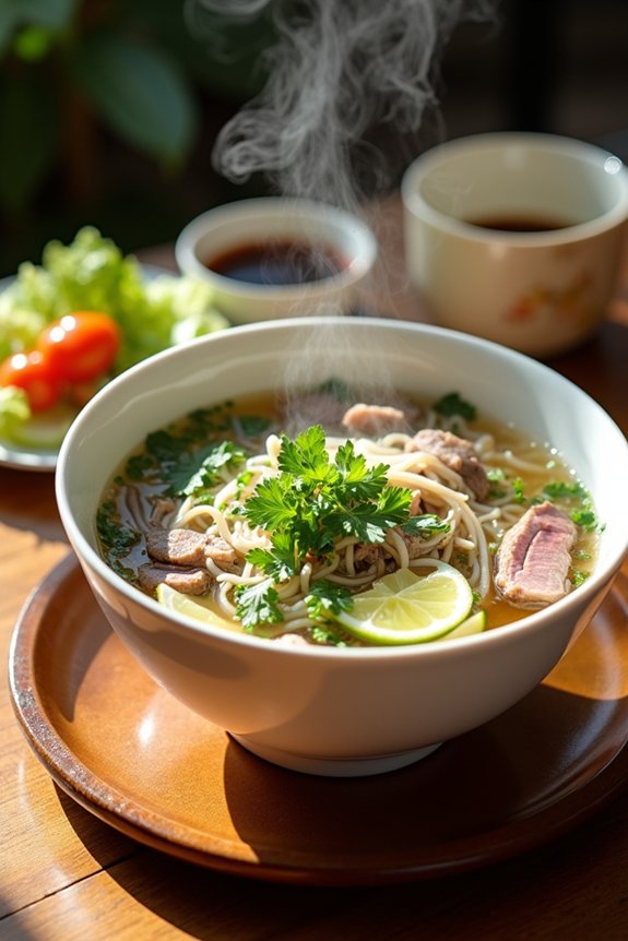 fresh herbs lean proteins broth