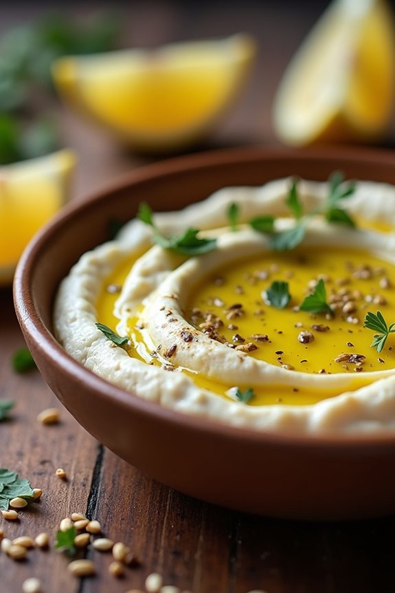 healthy yet calorie dense dip strategy