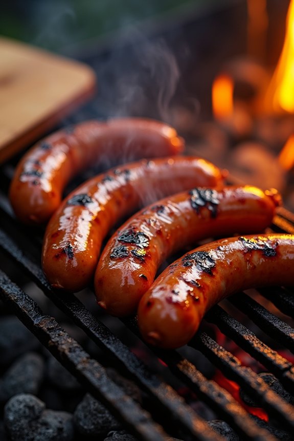 keep sausages warm without drying