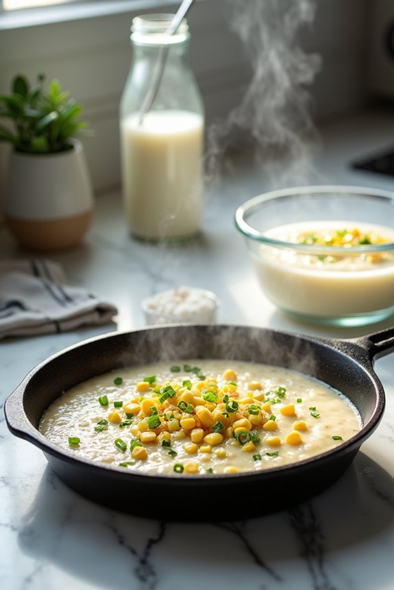leftover vegan grits reheated well