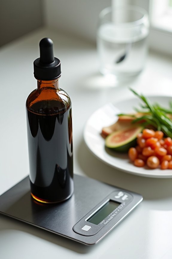 measuring vinegars carbs dressings