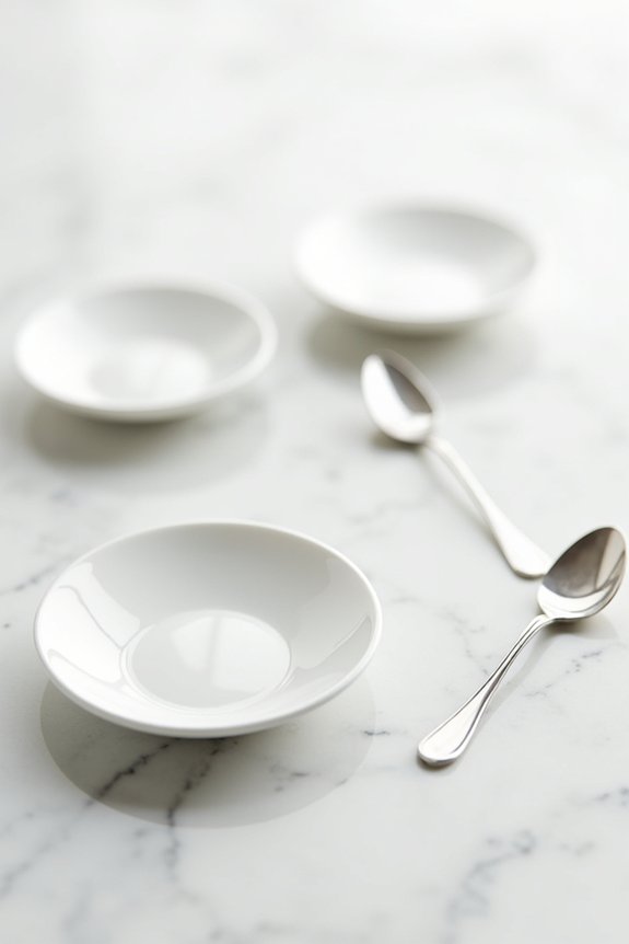 What Size Are Dessert Plates and How to Measure Them Quickly 6 miniature plates enhance dramatic dessert displays