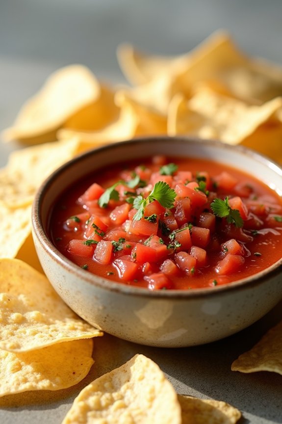 moderate chips salsa satisfaction