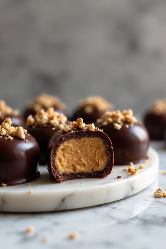 no bake gluten free peanut butter bites